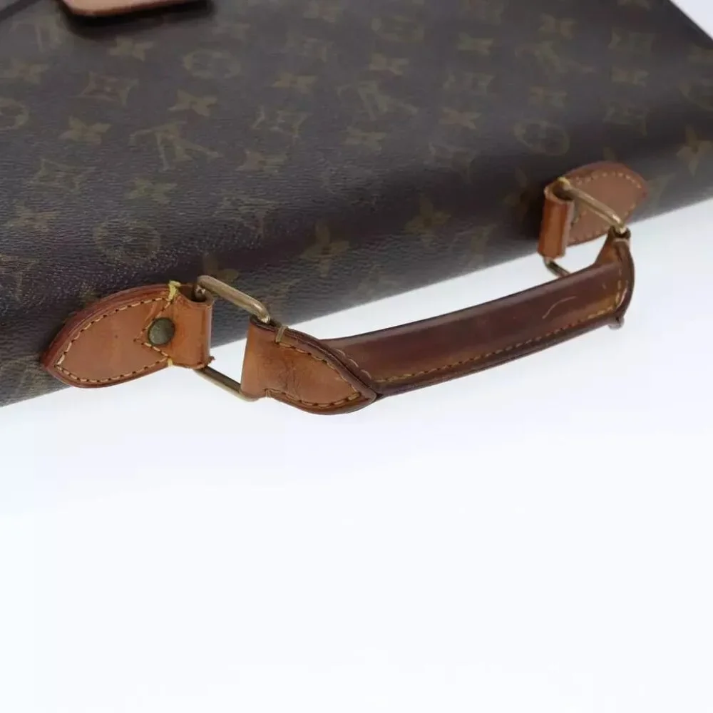 authenticity guaranteed LOUIS VUITTON Monogram Serviette Conseiller Briefcase